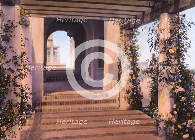 "Mi Suen~o," Herbert Coppell house, 1245 South Grand Avenue, Pasadena, California, 1917. Creator: Frances Benjamin Johnston.