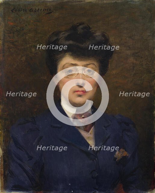 Self-portrait, Second Half of the 19th century. Creator: Abbéma, Louise (1853-1927).