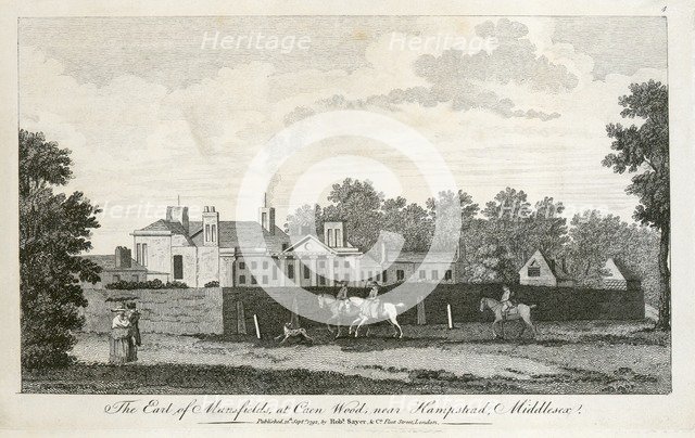 Kenwood House, Hampstead, London, 1792. Artist: Unknown.