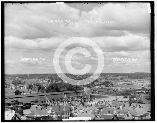 On the western promenade, Portland, Maine, c1900. Creator: Unknown.