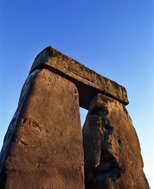 Stonehenge trilithon, Wiltshire. Artist: Historic England Staff Photographer.