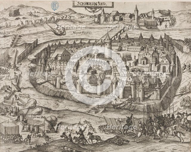 The Siege of Smolensk, 1609-1611, 1610. Creator: Keller, Georg (1568-1634/40).