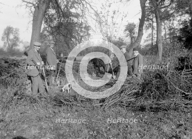 Shooting party. Artist: Bill Brunell.