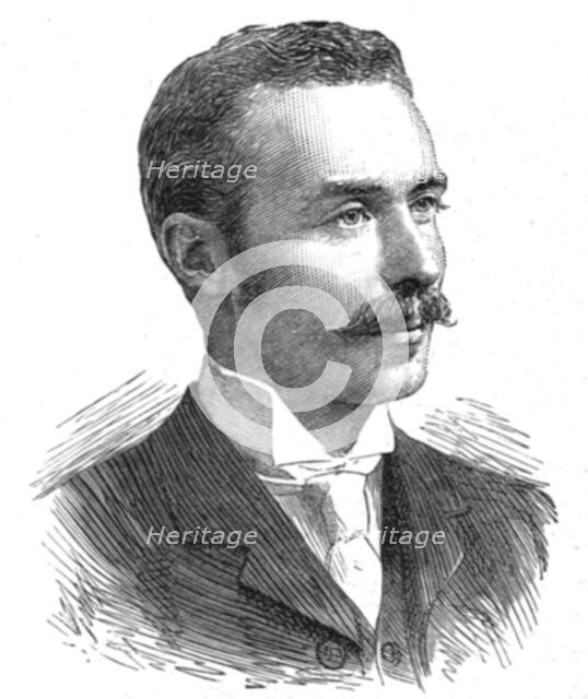 'The Graphic' Stanley Number; Mr. Joseph Thomson,F.R.G.S. ; Leader of the Royal Geographical Society Creator: Unknown.