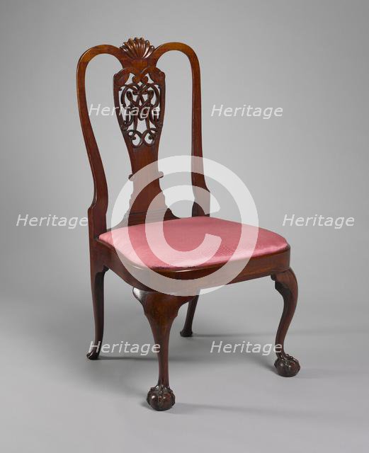 Side Chair, c. 1760. Creator: Unknown.