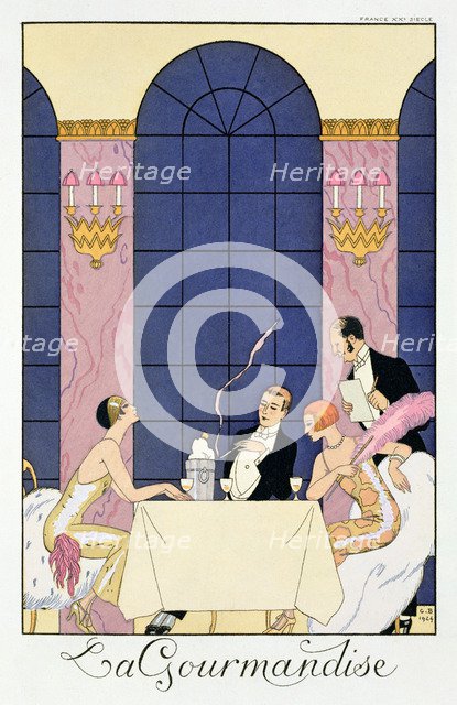 'The Gourmands', 1920-1930. Artist: Unknown