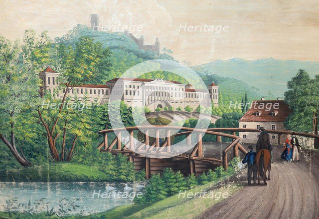 Weilburg Castle near Baden, Mid of the 19th cen.. Creator: Anonymous.