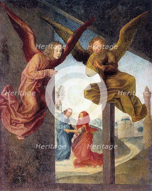 'The Adoration of the Magi', detail, 15th century.  Artist: Hugo van der Goes