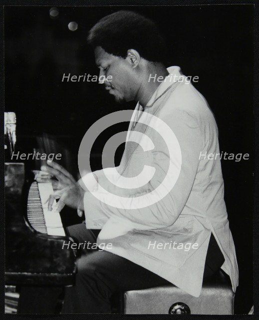 McCoy Tyner performing at the Newport Jazz Festival, Ayresome Park, Middlesbrough, July 1978. Artist: Denis Williams