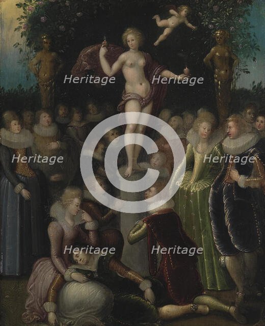Homage to Venus, 1585-1621. Creators: Louis de Caullery, Pieter Isaacsz.