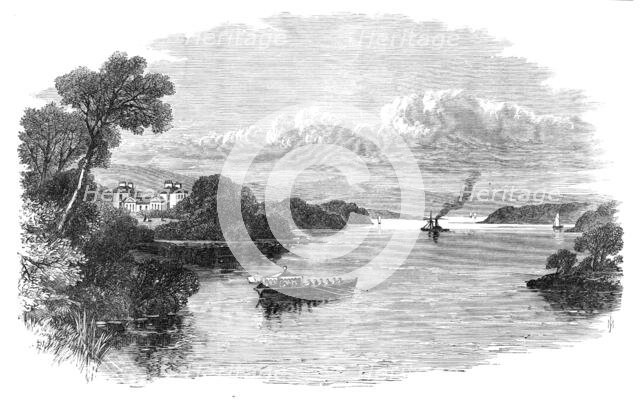 Ely Lodge, Lough Erne, County Fermanagh, 1869. Creator: Unknown.