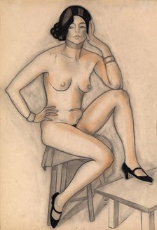 Nude. Artist: Sudeykin, Sergei Yurievich (1882-1946)