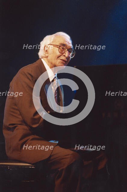 Dave Brubeck, North Sea Jazz Festival, The Hague, Netherlands, 2004. Creator: Brian Foskett.