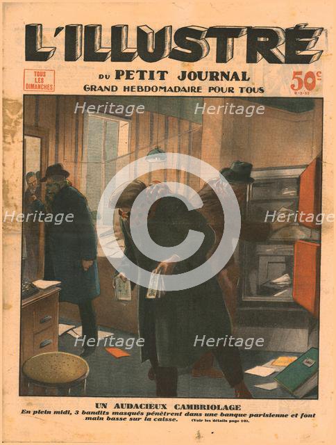 An audacious burglary, 1932. Creator: Unknown.