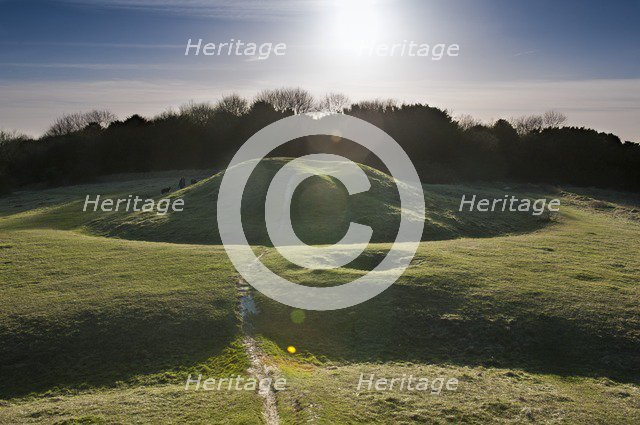 Devil's Humps, Kingley Vale Nature Reserve, near Stoughton, West Sussex, 2011. Artist: Derek Kendall.