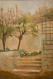 Landscape with Small Stairs, between 1908-1912. Creator: Jacek Malczewski.