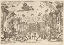Scena Quinta di'Inferno, 1637. Creator: Stefano della Bella.