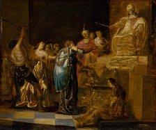 Solomon's Judgement, 1651. Creator: Gijsbert Jansz Sibilla.