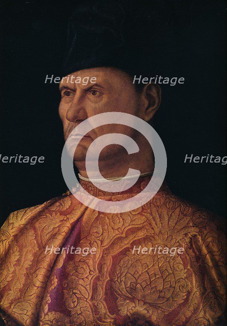 'Portrait of a Condottiere', 1475-1480. Artist: Giovanni Bellini.