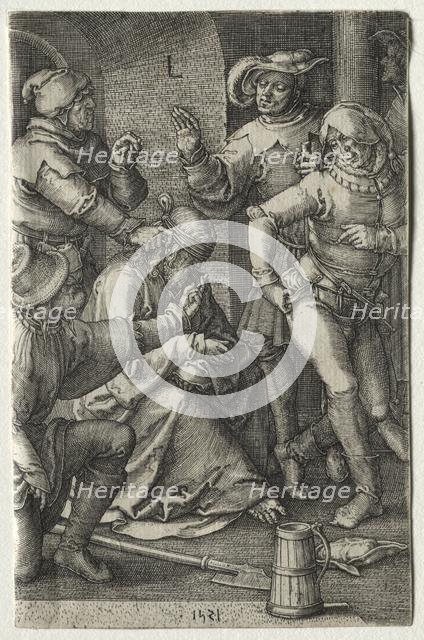 The Passion: The Mocking of Christ, 1521. Creator: Lucas van Leyden (Dutch, 1494-1533).