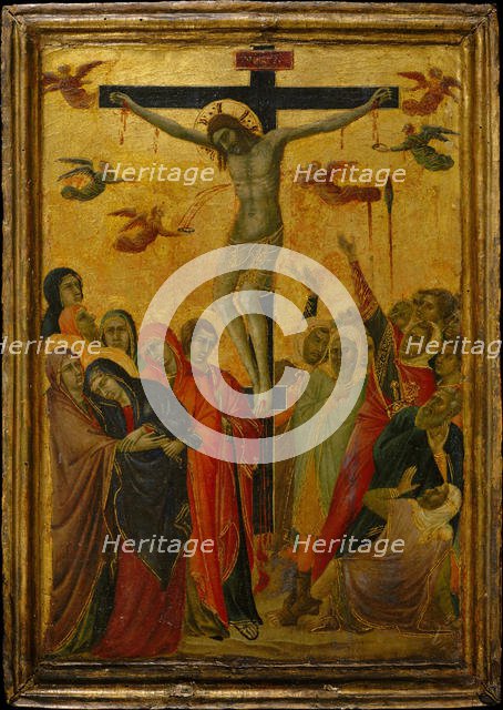 The Crucifixion, ca. 1315. Creator: Segna di Buonaventura.