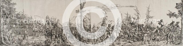 The Baggage Train, 1516-18. Creator: Albrecht Altdorfer.