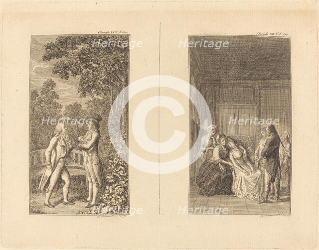 Clarissa, 1796. Creator: Daniel Nikolaus Chodowiecki.