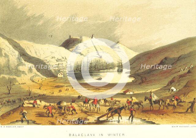 Balaclava in Winter, 1855.  Creator: M & N Hanhart.