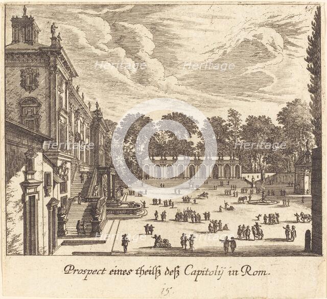 Capitoline, Rome, 1681. Creator: Melchior Küsel.
