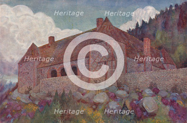 'A House in Poland: View from the South-East', c20th century. Artist: Mackay Hugh Baillie Scott.