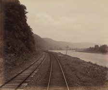 Hemlock Run Curve, Near Towanda, c. 1895. Creator: William H Rau.