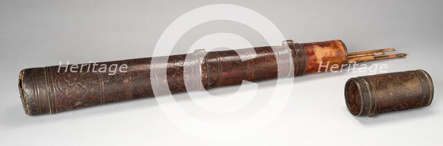 Quiver in Mideastern Manner with Associated Arrows, Venice, c. 1800. Creator: Unknown.