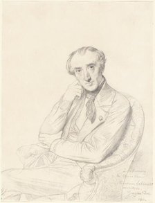 Henri Labrouste, 1852. Creator: Jean-Auguste-Dominique Ingres.