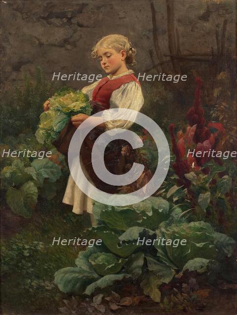 The house mother, 1870. Creator: Leopold Carl Muller.