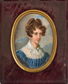 Countess  Emilie Troubetzkoy, née Princess zu Sayn Wittgenstein (1801-1869), 1828. Creator: Anonymous.