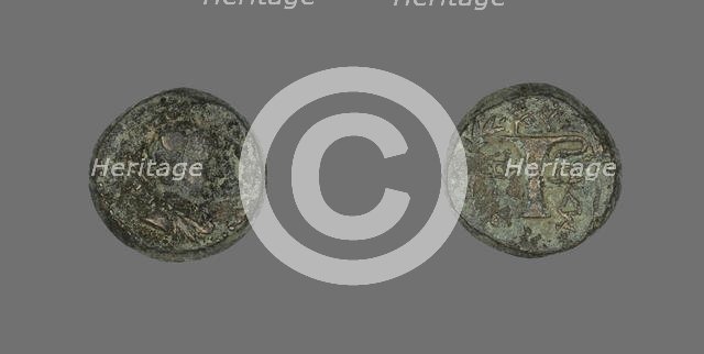 Coin Depicting the Goddess Artemis, after 190 BCE. Creator: Unknown.