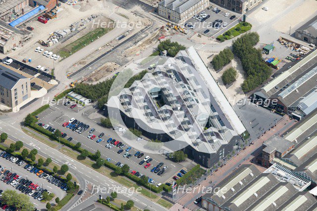 Heelis, headquarters of the National Trust, Swindon, Wiltshire, 2015. Artist: Damian Grady.