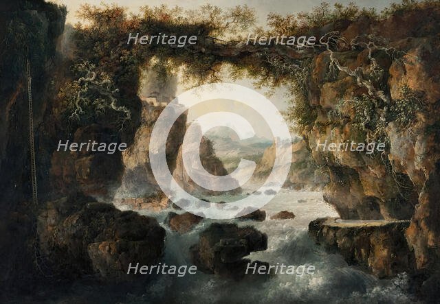 Landscape in Savoy, (c1800s). Creator: Louis Belanger.