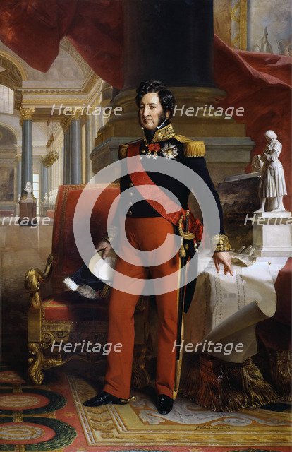 Portrait of Louis Philippe I (1773-1850), King of the French, 1841.
