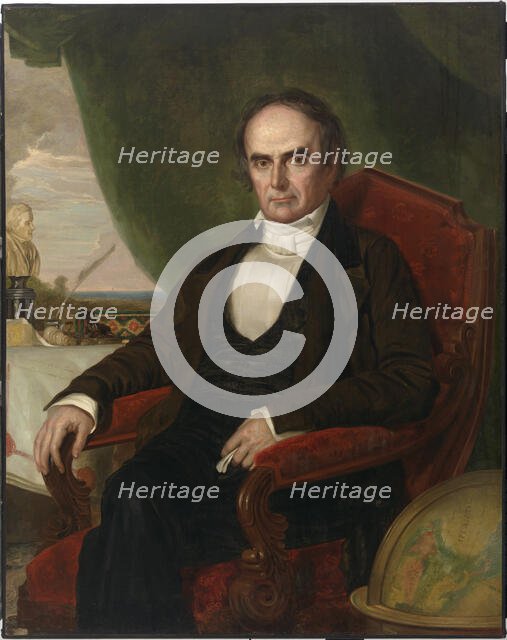 Daniel Webster, 1846. Creator: George Peter Alexander Healy.