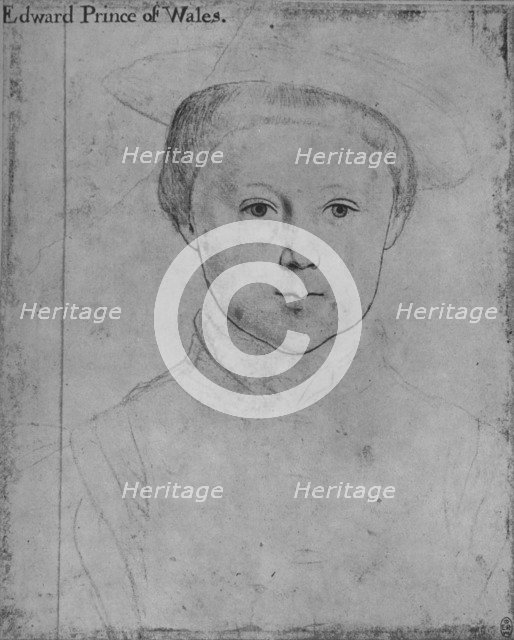 'Edward, Prince of Wales', c1540-1543 (1945). Artist: Hans Holbein the Younger.