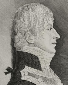 Cosme Damián Churruca y Elorza (Motrico, 1761-Battle of Trafalgar, 1805), Spanish mariner, 1878.  Creator: Arturo Carretero y Sánchez.