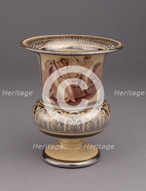 Vase, Leeds, c. 1820. Creator: Unknown.