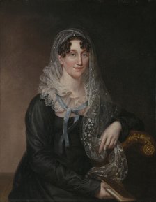 Portrait of a Lady, 1817. Creator: James Peale.
