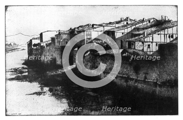 'Miranda de Ebro', 1925.Artist: Ernest Stephen Lumsden