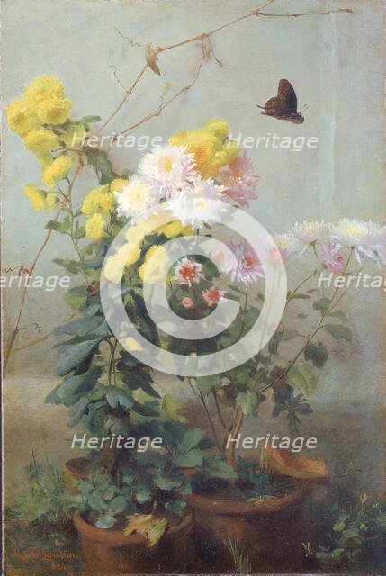 Autumn Sunshine, 1880. Creator: George Cochran Lambdin.