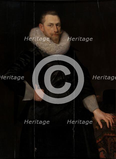 Portrait of Dirck Corver (1587-1633), 1622. Creator: Cornelis van de Voort.