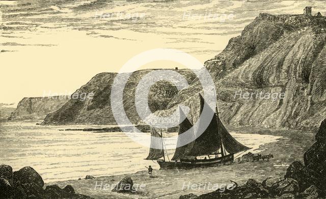 'Cliffs near Whitby', 1898. Creator: Unknown.