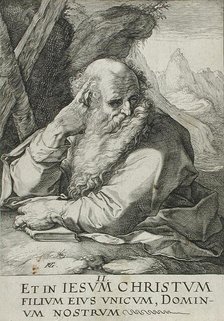 Saint Andrew, 1589. Creator: Hendrik Goltzius.