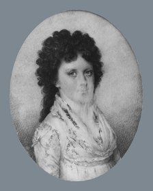 Mrs. James G. Almy (Myra Eliot), ca. 1798. Creator: Edward Greene Malbone.